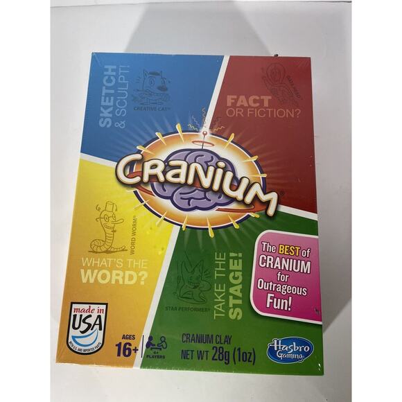 Cranium Game, The Best of Cranium for Outrageous Fun! A5225 Brand New , Sealed - Picture 2 of 5